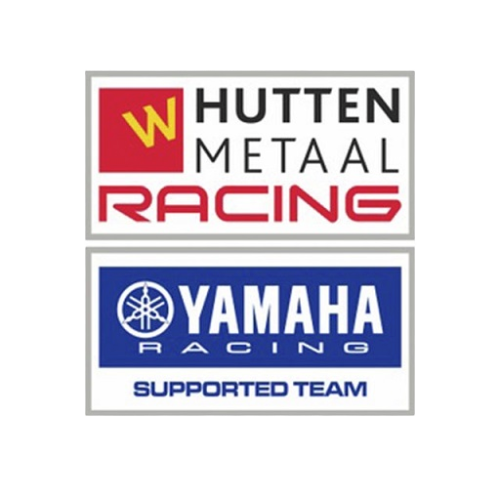 Hutten Metaal Yamaha Racing badge