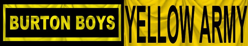 Burton banner