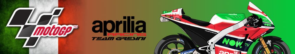 Aprilia Racing banner