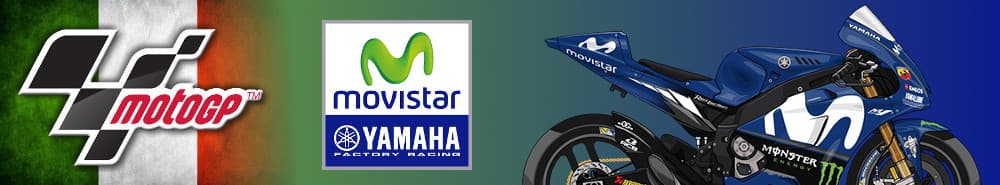 Monster Energy Yamaha MotoGP banner