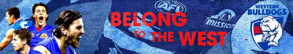 Western Bulldogs banner