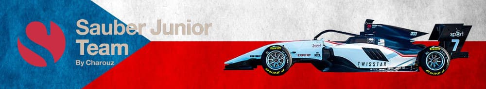 Sauber Junior Team banner