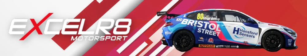Excelr8 Motorsport banner